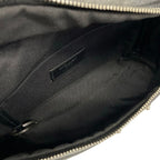 Saint Laurent Paris Waist Pouch City Belt Bag Black Leather — view 7