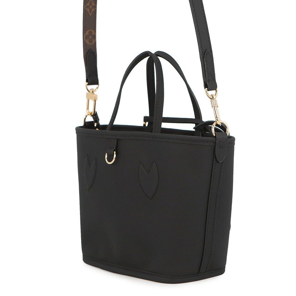Louis Vuitton Tote Monogram Neverfull Inside Out BB 2-Way Black Reversible — view 2