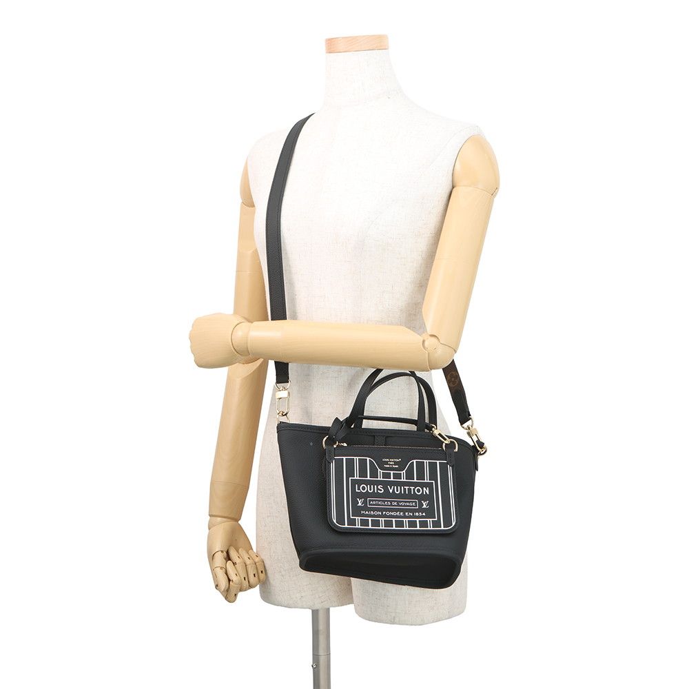 Louis Vuitton Tote Monogram Neverfull Inside Out BB 2-Way Black Reversible — view 5