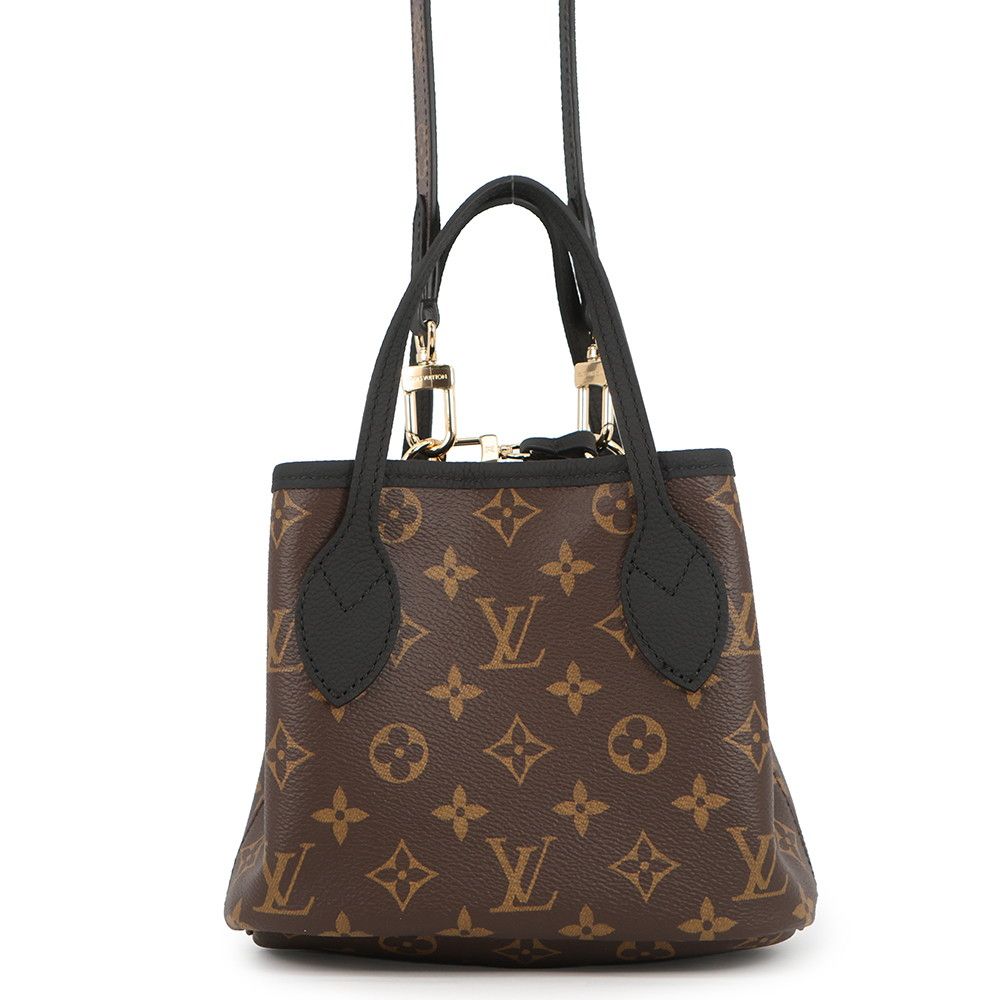 Louis Vuitton Tote Monogram Neverfull Inside Out BB 2-Way Black Reversible — view 7