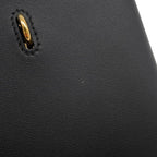 Hermes Note Cover Carnet Sheet Black Gold Swift Animapolis Card Holder — view 7