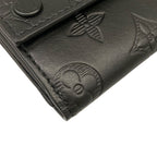 Louis Vuitton Trifold Wallet Monogram Shadow Discovery Compact Leather Cowhide — view 7