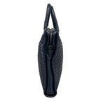 Bottega Veneta Business Bag Intrecciato Dark Navy Leather — view 4