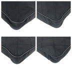 Prada Tessuto Black Silver Nylon Shoulder — view 3