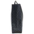 Louis Vuitton Monogram Split Tote Black Silver — view 3