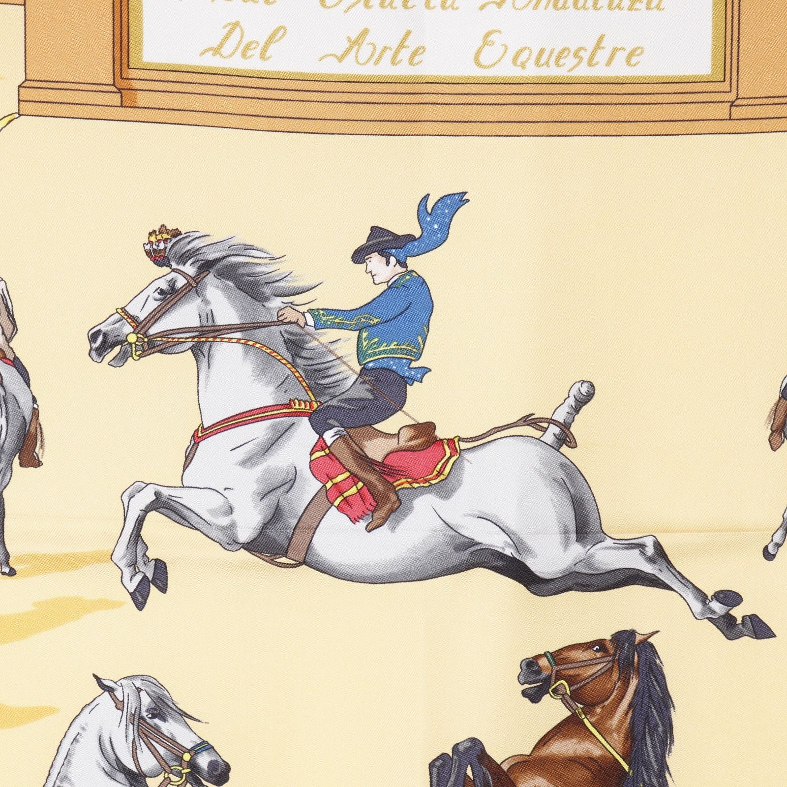 Hermes Carre 90 Real Escuela Andaluza Del Arte Ecuestre Royal Andalusian — view 6