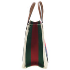 Gucci Interlocking Canvas Leather 2-Way Hand Shoulder Tote Ivory Brown — view 3