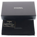Chanel Boy Caviar Leather Round Zippy Wallet Gold Navy Seal — view 6