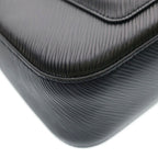 Louis Vuitton Epi Marelle Shoulder Bag 2-Way Black Leather Silver — view 7