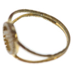 Fendi Rhinestone Ring Gold — view 6