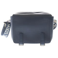 Loewe Military Messenger Bag Mini Navy Leather Silver
