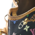 Louis Vuitton Monogram Multicolor Petit Noe 2-Way Shoulder Bag Brown Black — view 6