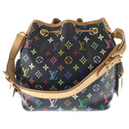 Louis Vuitton Monogram Multicolor Petit Noe 2-Way Shoulder Bag Brown Black — view 2