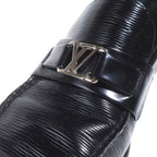 Louis Vuitton LV Major Loafers LV Logo Silver Black — view 6