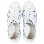 Louis Vuitton Monogram Tattoo Line Leather Low Cut Sneakers White — view 4