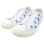 Louis Vuitton Monogram Tattoo Line Leather Low Cut Sneakers White — view 2