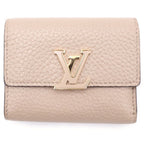 Louis Vuitton Portefeuille Capucines XS Galle Taurillon Compact Wallet Trifold