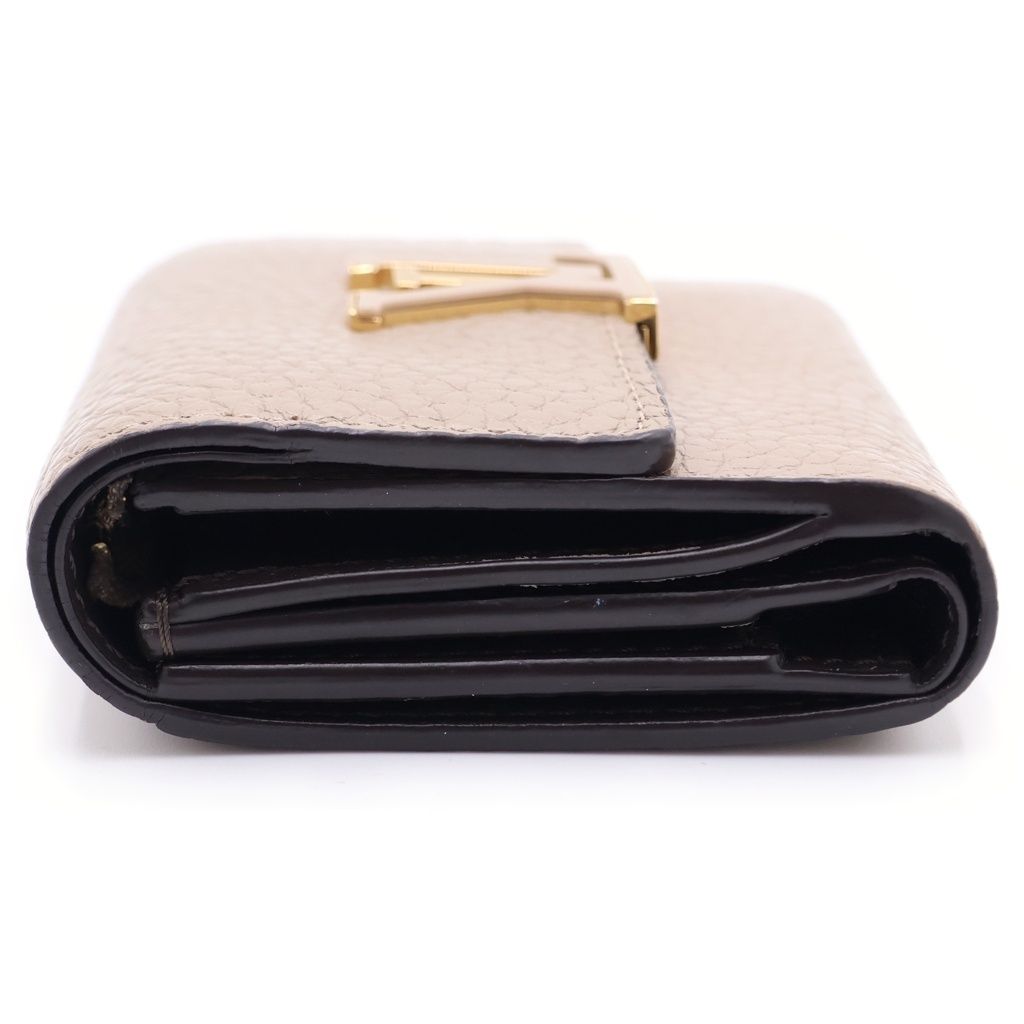 Louis Vuitton Portefeuille Capucines XS Galle Taurillon Compact Wallet Trifold — view 3