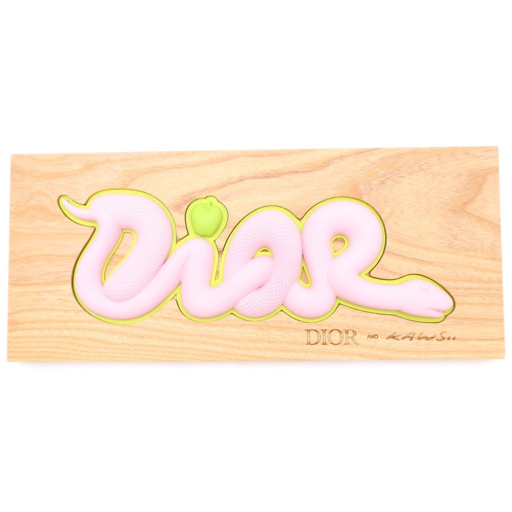 Dior Kaws Snake Figure Pink Shoulder