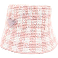 Prada Crochet Bucket Hat S Light Pink