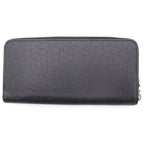 Louis Vuitton Zippy Wallet Horizontal Taiga Leather Black — view 2