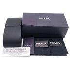 Prada Clear Frame Wellington Sunglasses Eyewear Brown — view 6