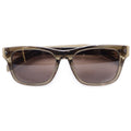 Prada Clear Frame Wellington Sunglasses Eyewear Brown