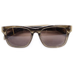 Prada Clear Frame Wellington Sunglasses Eyewear Brown