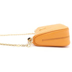 Prada Ambra Saffiano Leather Shoulder Bag Orange — view 3