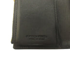 Bottega Veneta Cassette Maxi Intrecciato Trifold Wallet Leather Black — view 7