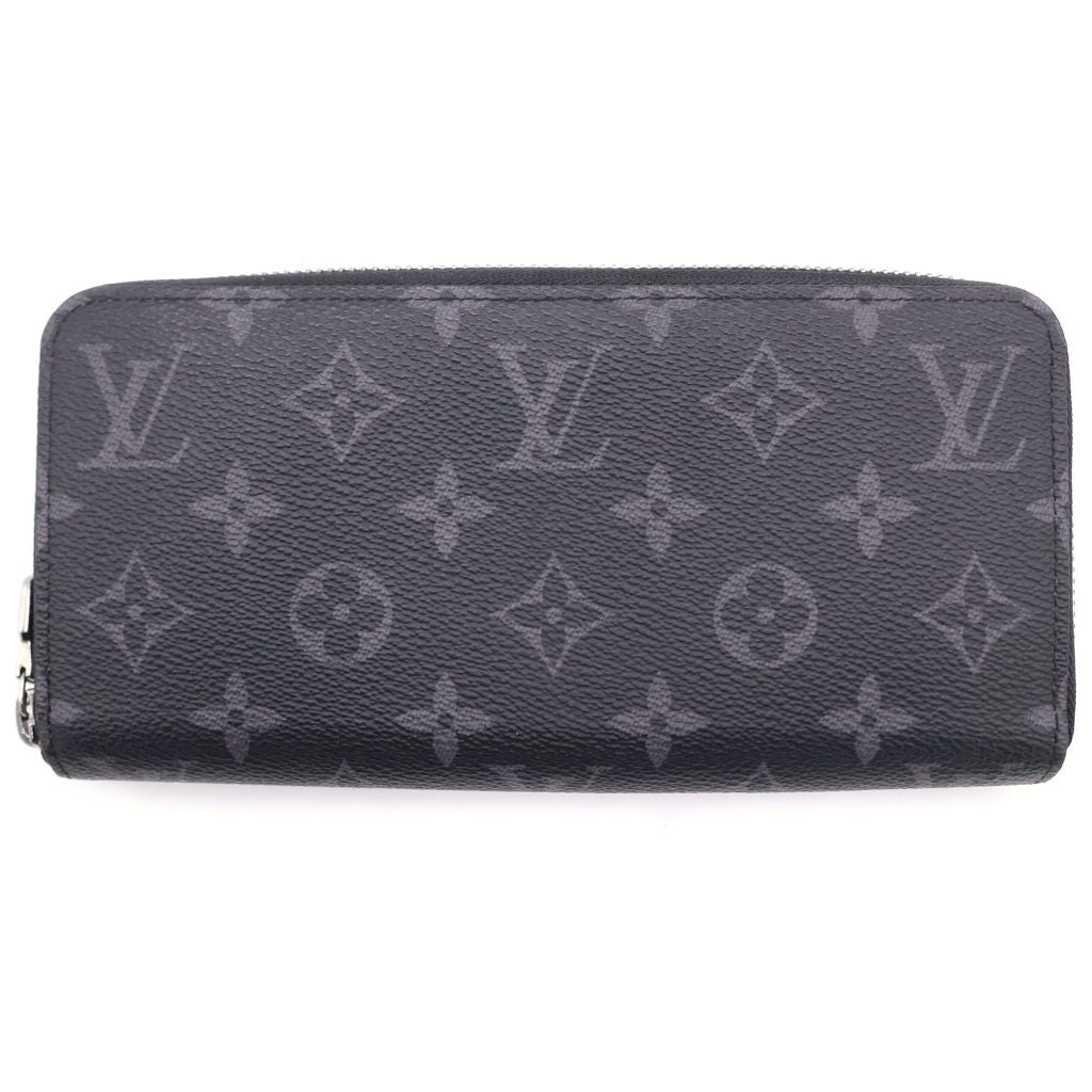 Louis Vuitton Zippy Wallet Horizontal Monogram Black