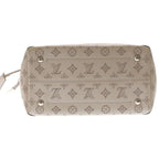 Louis Vuitton Monogram Mahina Neverfull Tote Rose Pink Leather Silver — view 4