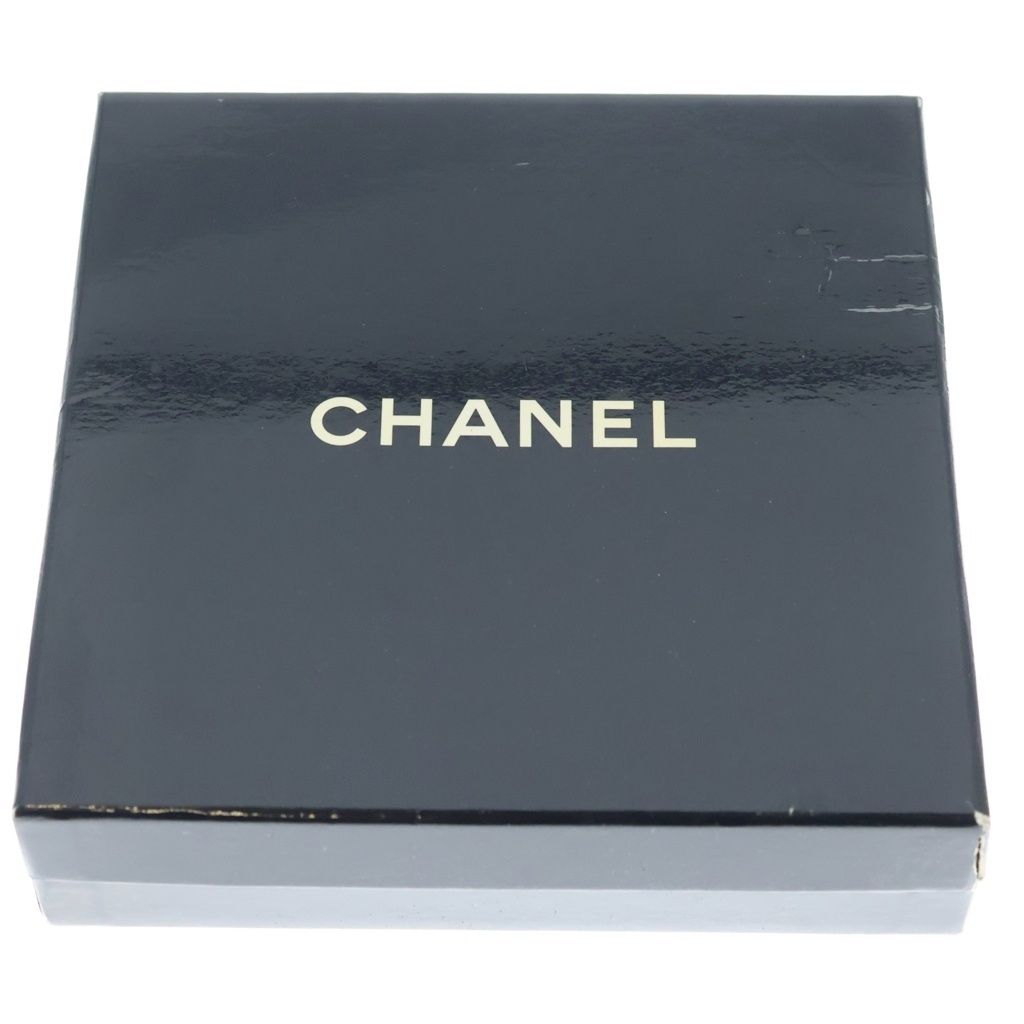 Chanel Long Necklace Rhinestone Faux Pearl Pendant White Gold Plated — view 6
