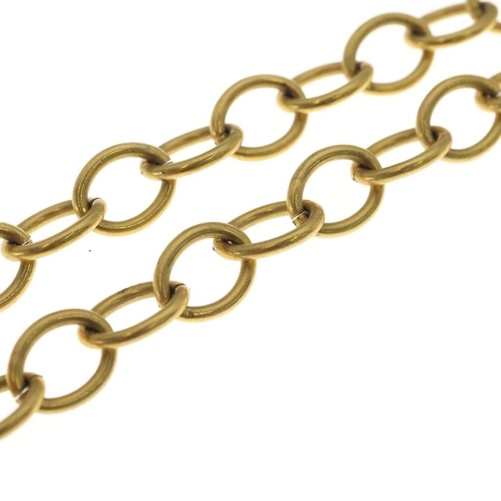 Chanel CC Logo Pendant Chain Gold — view 5