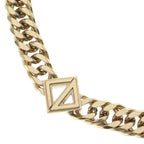 Dior Gold Chain Link Choker Necklace