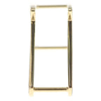 Hermes Horsehead Scarf Ring Gold — view 4