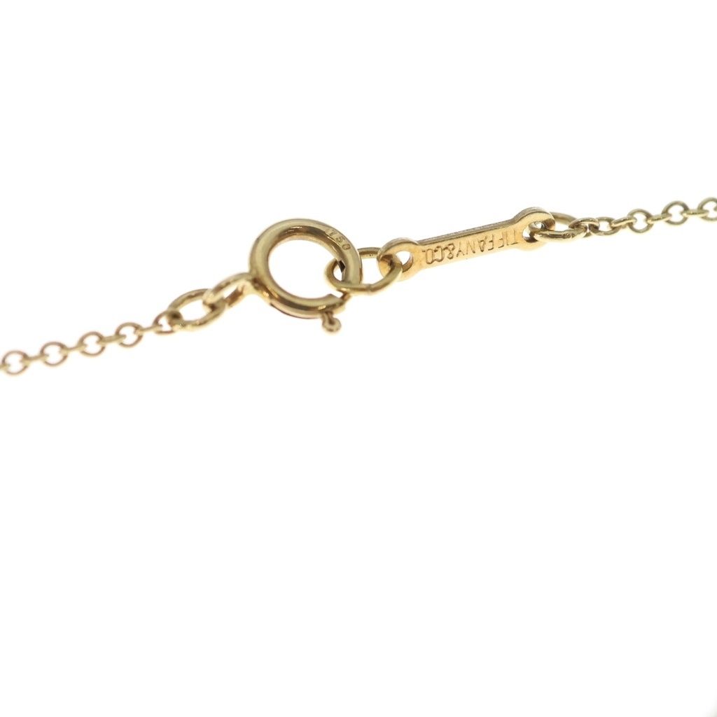 Tiffany & Co Paloma Picasso Kiss Pendant Chain Gold YG — view 4