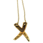 Tiffany & Co Paloma Picasso Kiss Pendant Chain Gold YG — view 5