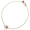 Chanel Coco Crush Collection Bracelet 18k Beige Gold Ruby