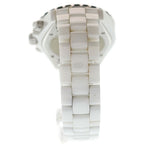Chanel Black Diamond Bezel Chronograph White Dial Ceramic Automatic Winding — view 2