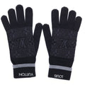 Louis Vuitton Monogram Eclipse Gloves Black