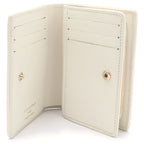 Louis Vuitton Monogram Eclipse Portefeuille Clair Bifold Wallet White Blue — view 4