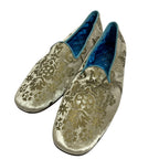 Gucci Belted Flat Slip on Gold