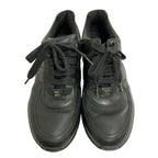 Chanel Tweed Leather Sneakers 38 Black — view 2