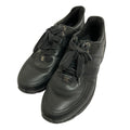 Chanel Tweed Leather Sneakers 38 Black