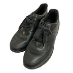 Chanel Tweed Leather Sneakers 38 Black