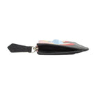 Fendi Bugsmon Star Coin Key Case Black Pink Key Holder — view 3