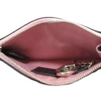Fendi Bugsmon Star Coin Key Case Black Pink Key Holder — view 9