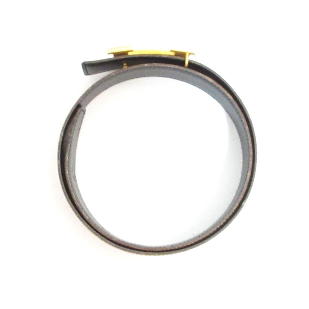 Hermes Buckle Constance Reversible Leather Belt 65 Brown Black — view 5