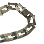 Gucci Vintage 925 Logo Link Bracelet Silver — view 4